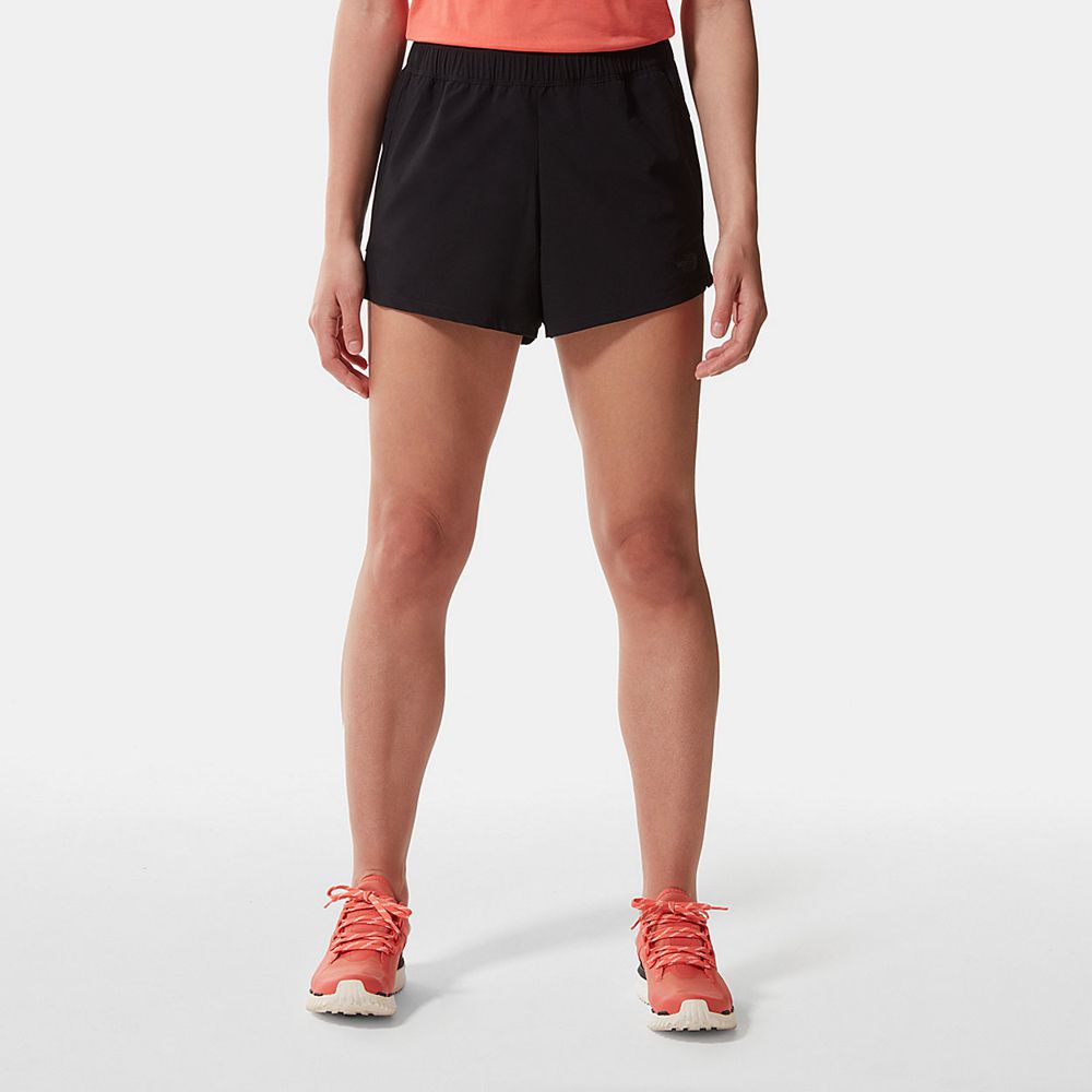 The North Face Shorts Womens Australia - The North Face Wander Black Running & Training (FBM-389045)